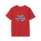 Portrait T-Shirt — Color Splash Football Player Graphic ("England legend")