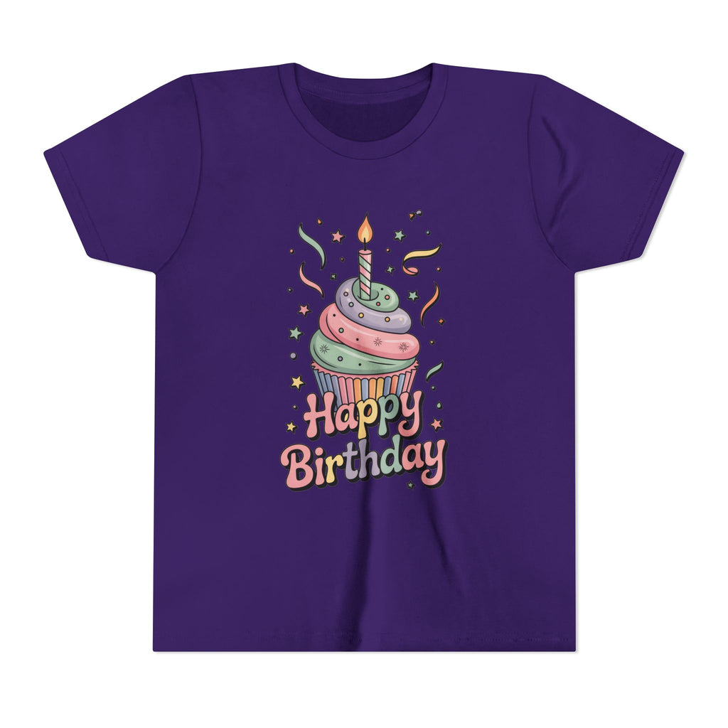Kids "Happy Birthday" Cupcake Tee