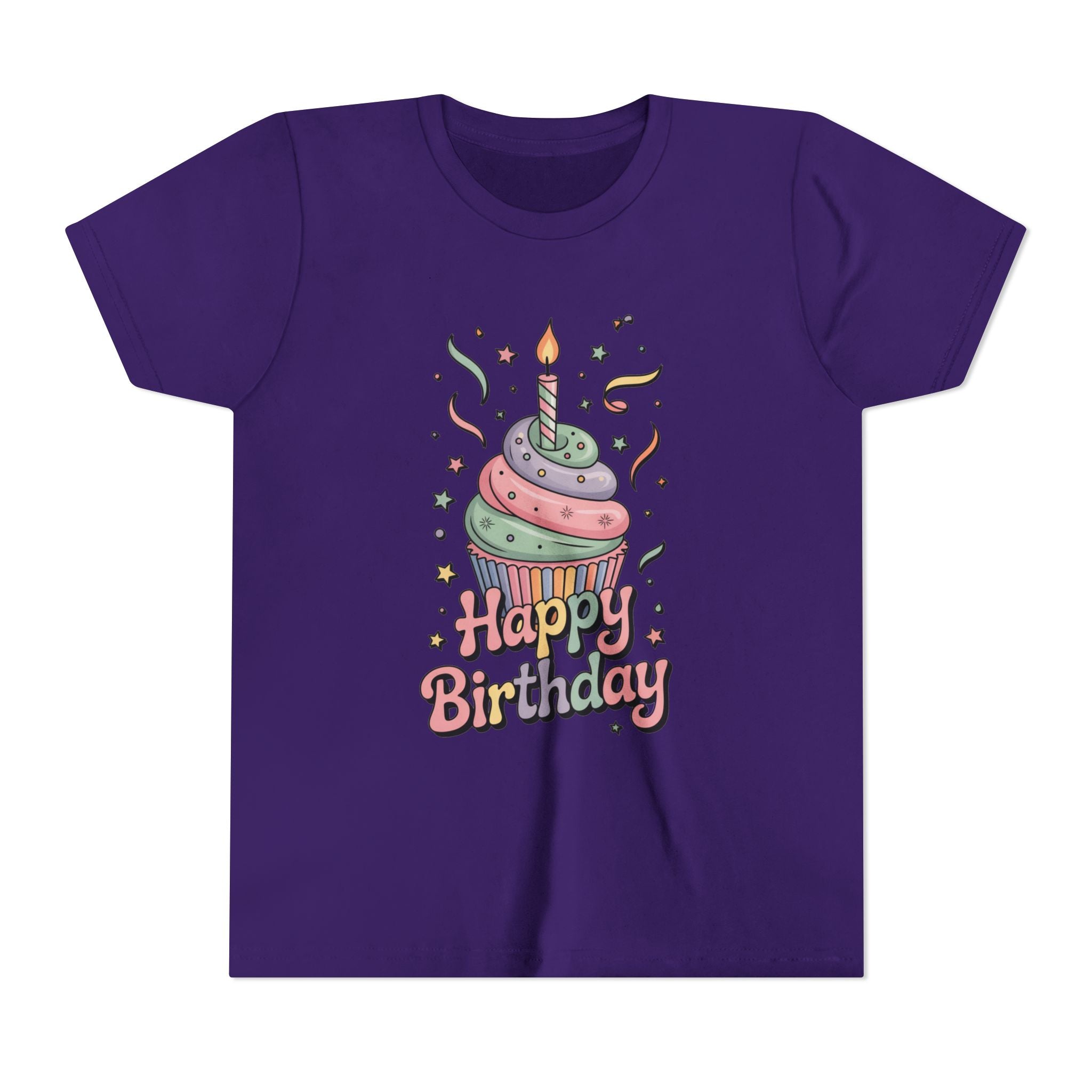 Kids "Happy Birthday" Cupcake Tee