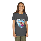 Girls' Frozen Princesses Youth Tee – Elsa & Anna Winter Friends Shirt