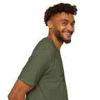 Happy Birthday Handsome T‑Shirt — Casual Birthday Tee with Script & Heart