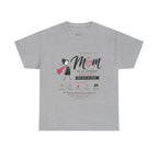 Mom Superhero T-Shirt — "Not All Superheroes Wear Capes" Mother's Day Gift Tee.