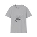 Pawsitive Vibes T-Shirt — Cute Paw Print Pet Lover Tee