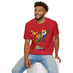 Kids Mascot Team T-Shirt — Cheerful Moose, Cheetah & Eagle Design