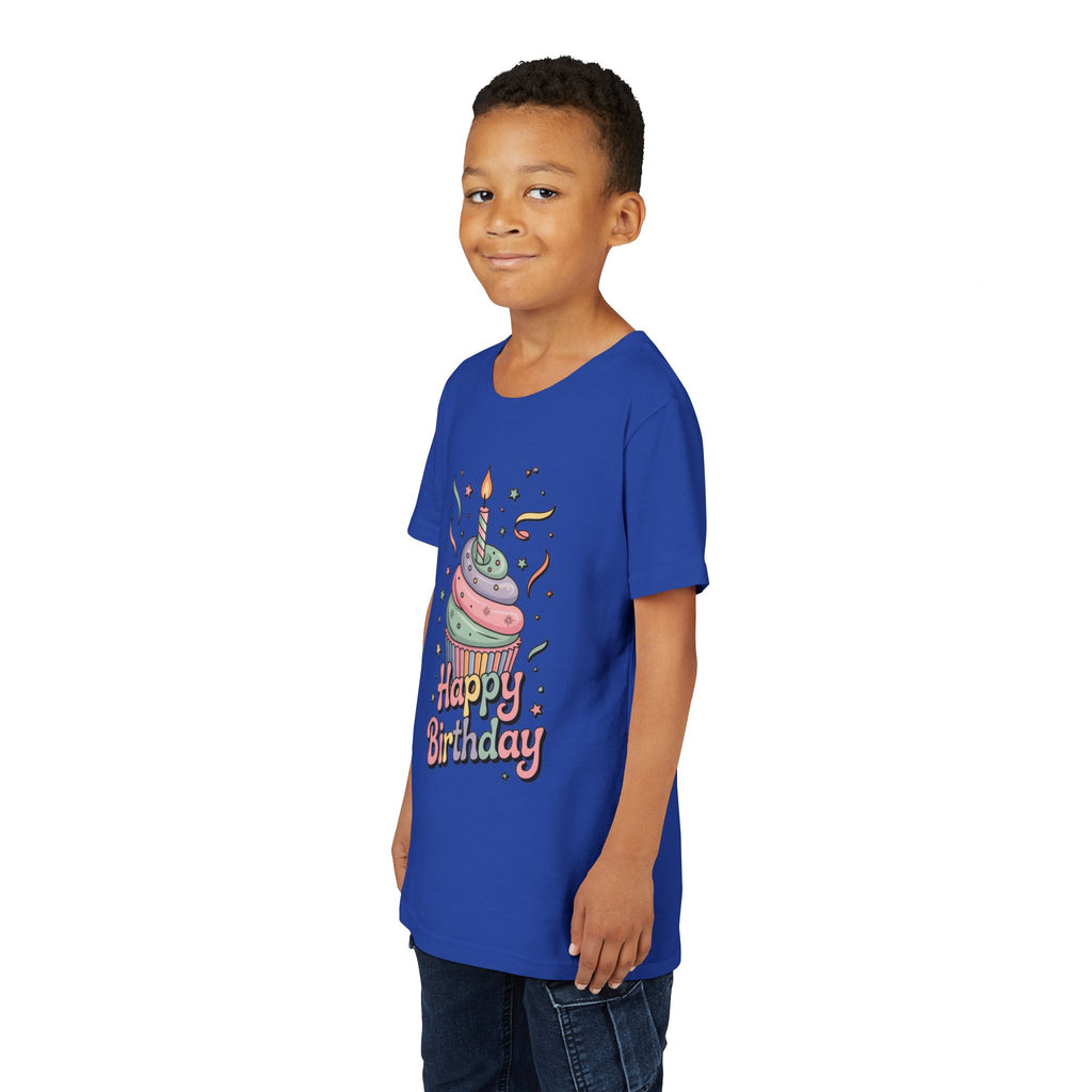 Kids "Happy Birthday" Cupcake Tee