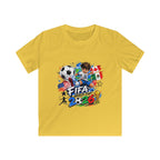 Kids Soccer  2026 Tee cartoon character