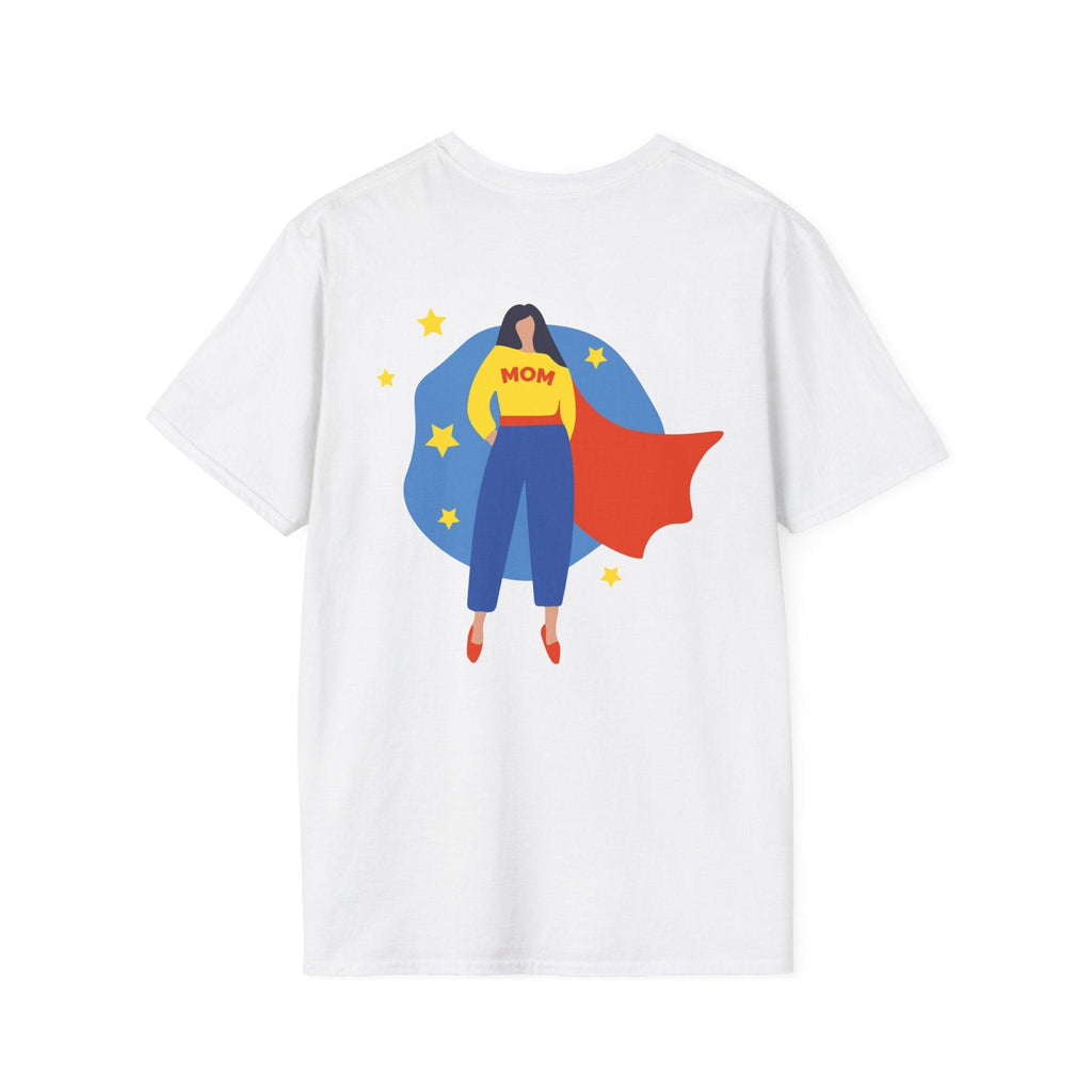 Premium Quality - Mom Superhero T-Shirt - "Not All Superheroes Wear Capes" Graphic Tee.