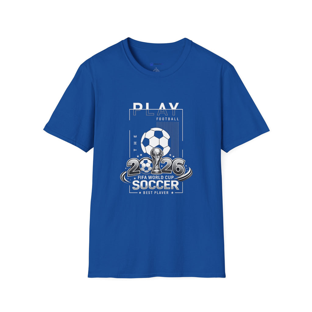 Soccer Play Football T-Shirt — simple elegant 2026 Design