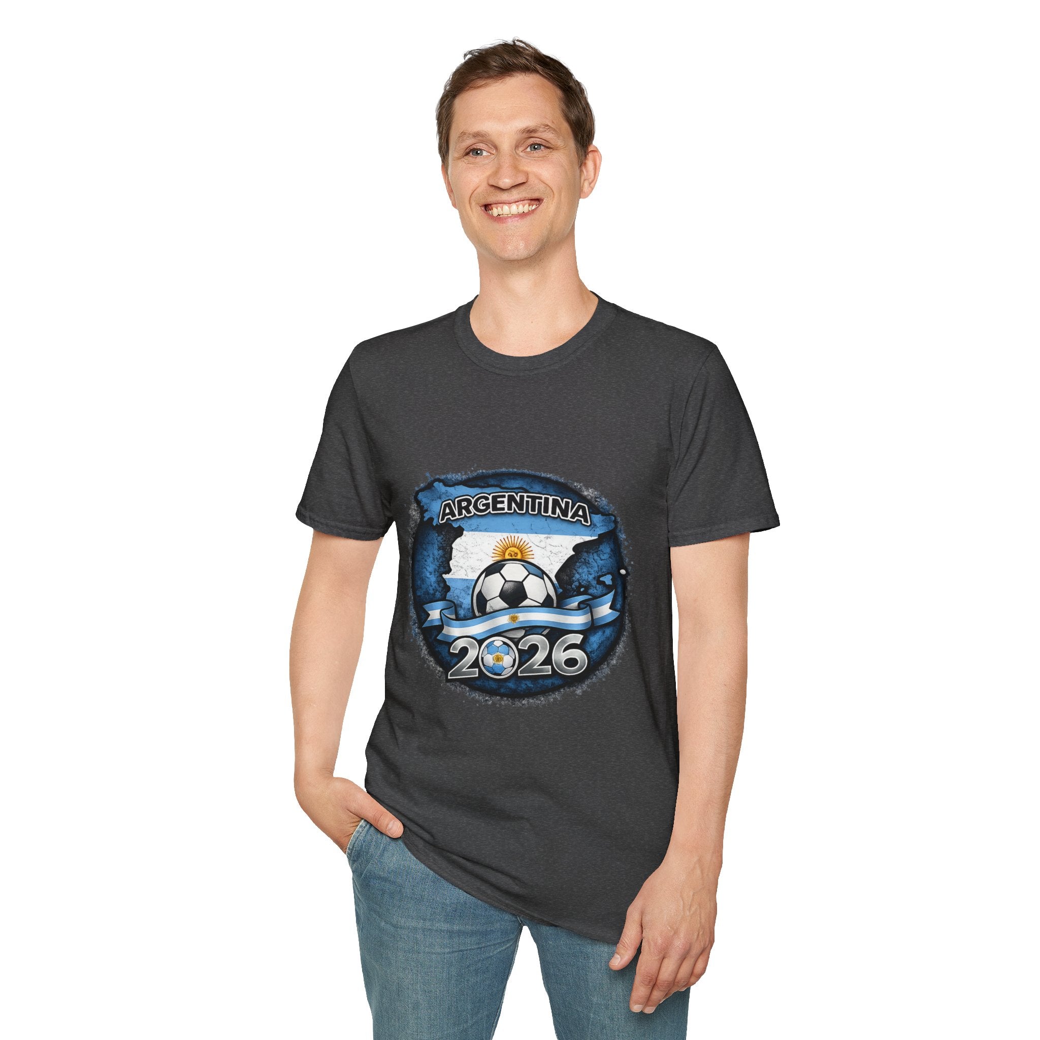 Argentina Soccer T‑Shirt 2026 — Fan Jersey