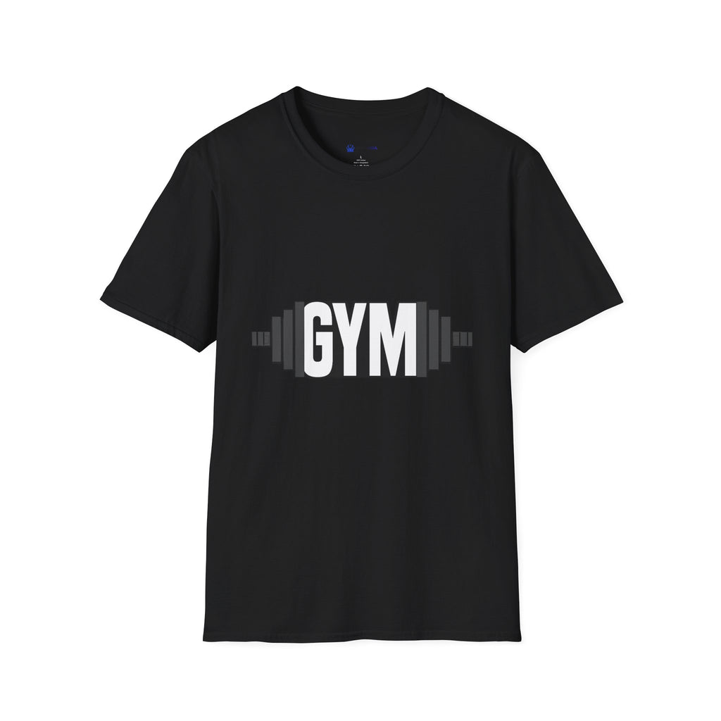 Gym Barbell T‑Shirt — Fitness Workout Tee