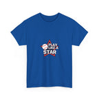 Play Like a Star Baseball Tee — Kids & Youth Sports Shirt