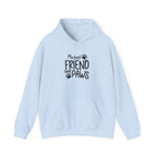 My Best Friend Has Paws Hoodie — Cute Paw Print Pet Lover Sweatshirt