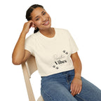 Pawsitive Vibes T-Shirt — Cute Paw Print Pet Lover Tee