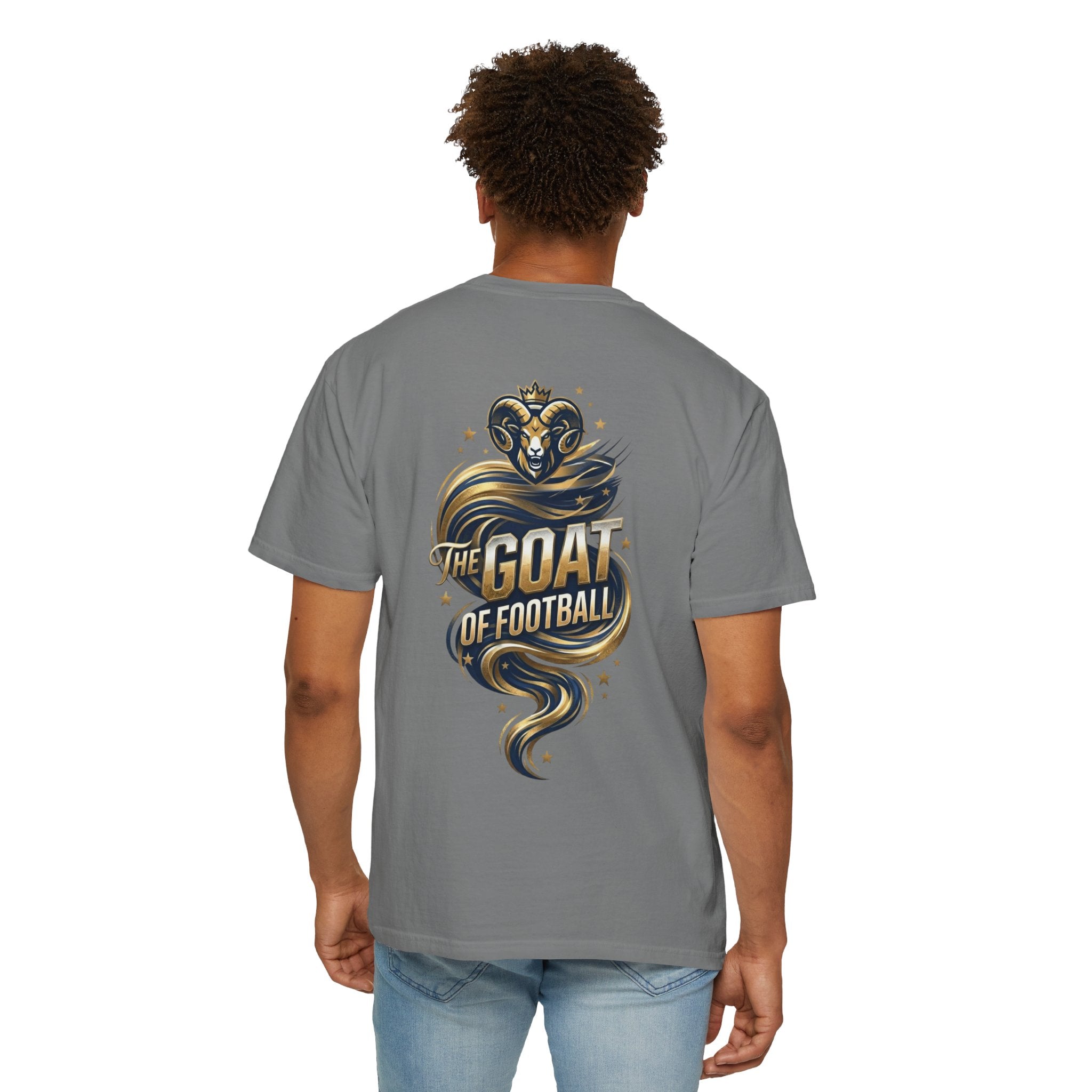 Messi "The GOAT" Soccer T-Shirt - Argentina Fan Version