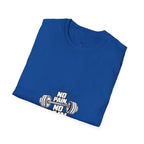 No Pain No Gain Barbell T-Shirt — Fitness Gym Workout Tee