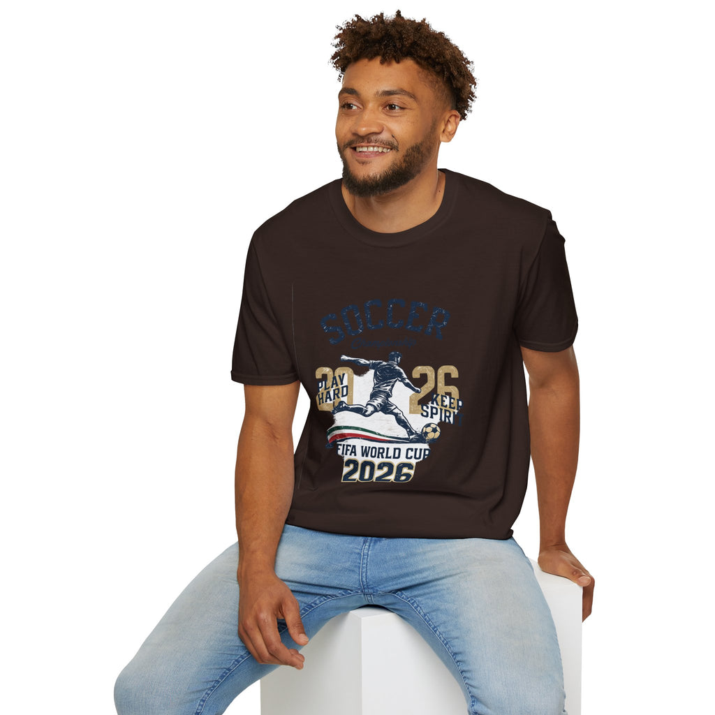 Soccer Championship 2026 T-Shirt —  Play Hard Soccer Tee