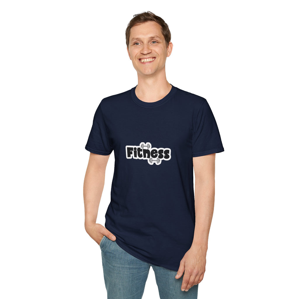 Fitness Graphic T-Shirt — Dumbbell Workout Tee for Gym Lovers