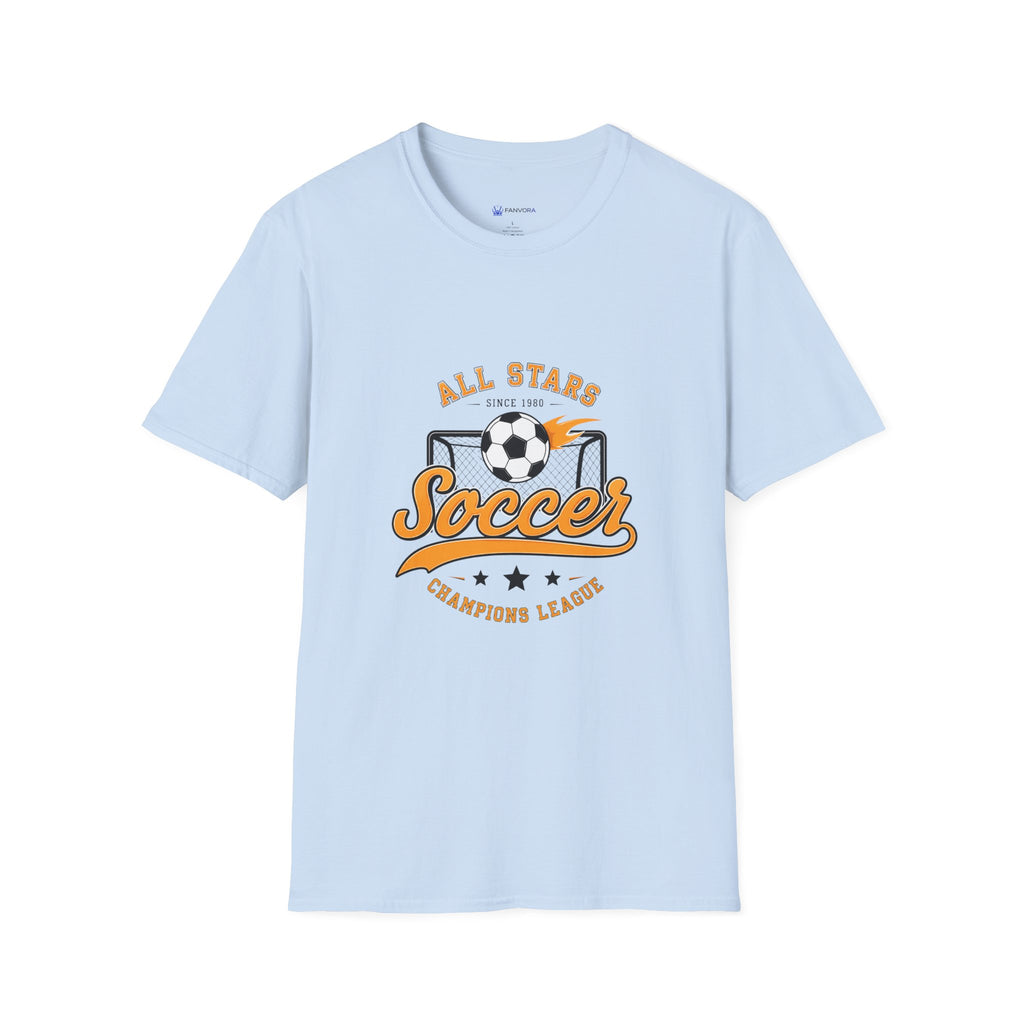 Soccer All Stars T-Shirt — Vintage Goal & Ball Sports Tee