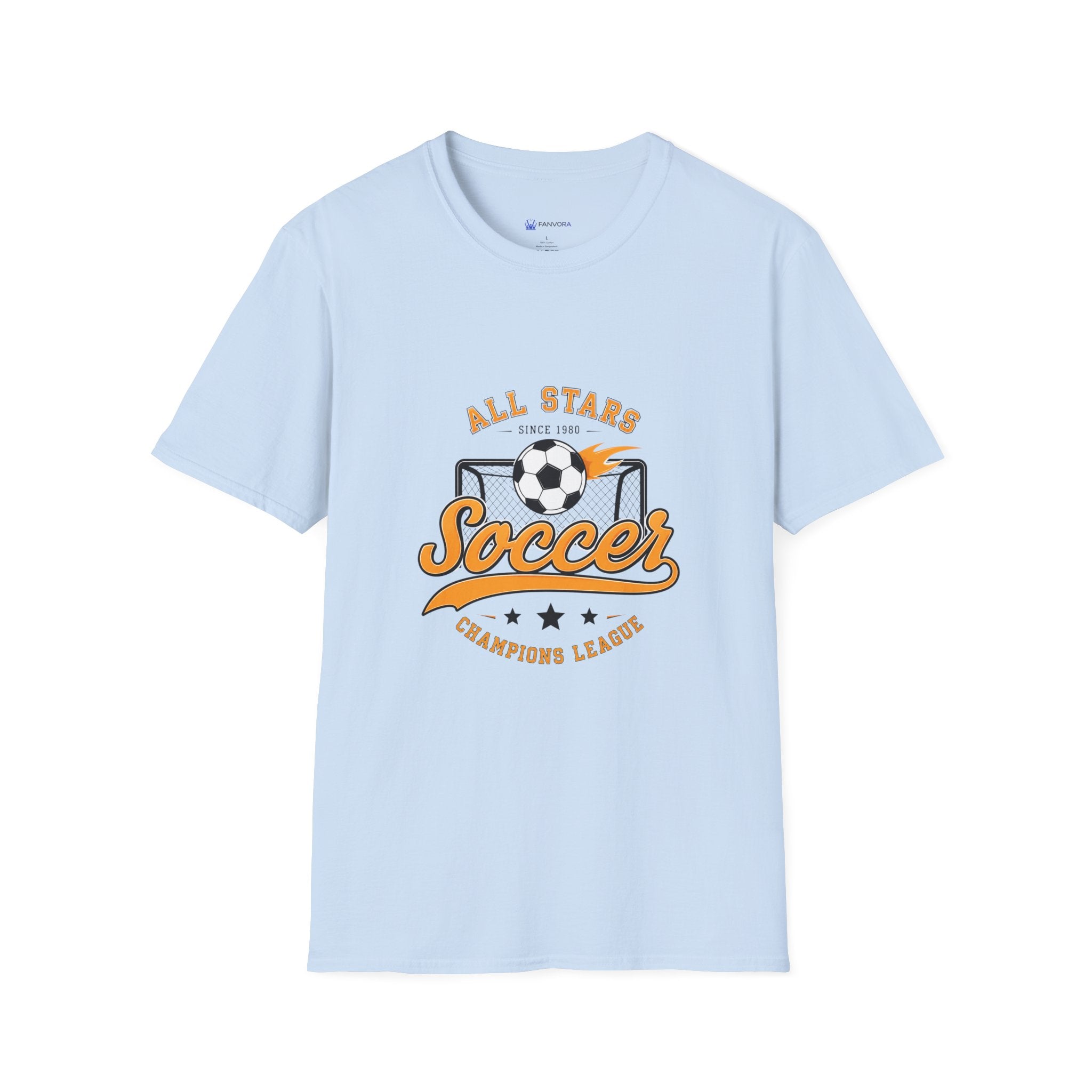 Soccer All Stars T-Shirt — Vintage Goal & Ball Sports Tee