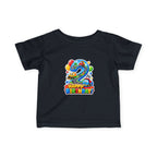 Toddler 2nd Birthday Tee – Colorful Balloon & Race Car "Happy Birthday" Shirt