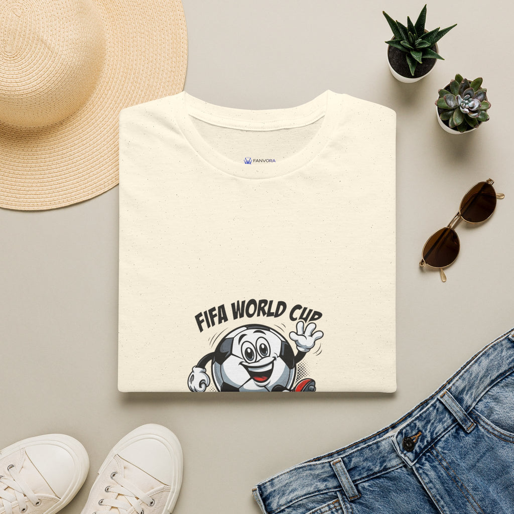 SPORTS comic style Cartoon Mascot T-Shirt — Championship Soccer Tee