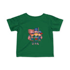 Infant 4th of July Tee — Cute USA Baby Patriotic Shirt.
