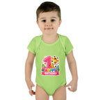1st Birthday Baby Bodysuit - Happy Birthday Giraffe Onesie