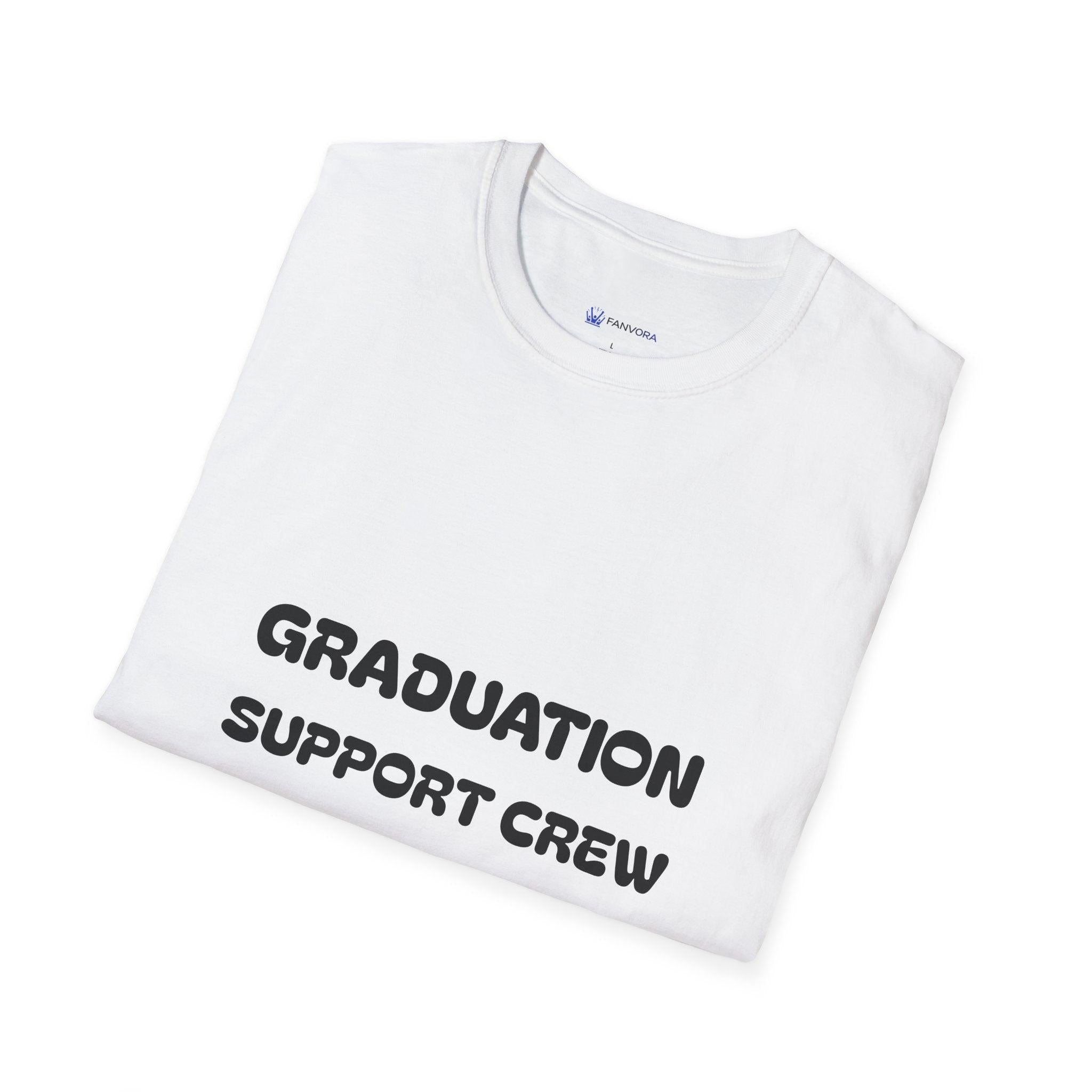 Graduation Support Crew T-Shirt — “Class of 2026” Proud Mom Tee.