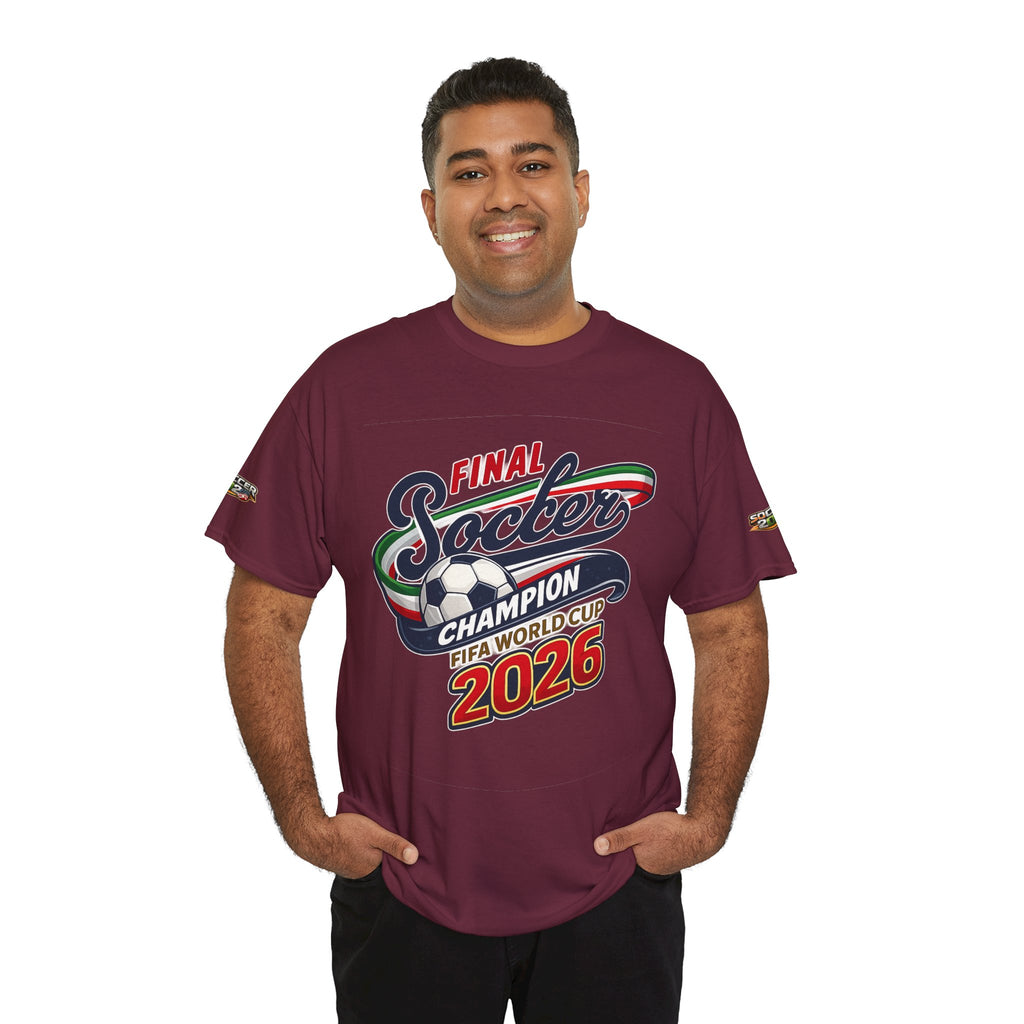 2026 Soccer  Champion Tee - Final Soccer Graphic Shirt