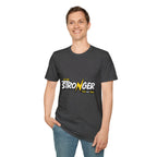 We Are Stronger Lightning Tee — Inspirational Graphic T-Shirt