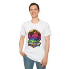Soccer T‑Shirt — Colorful Retro Player Graphic