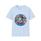 T-Shirt — King of Pop Forever Retro Neon Graphic Tee.