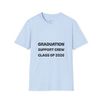 Class of 2026 Unexplored Frontiers graduation t-shirt design
