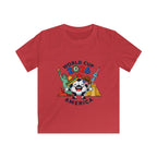 Kids Tee -  America Soccer Mascot & Landmarks