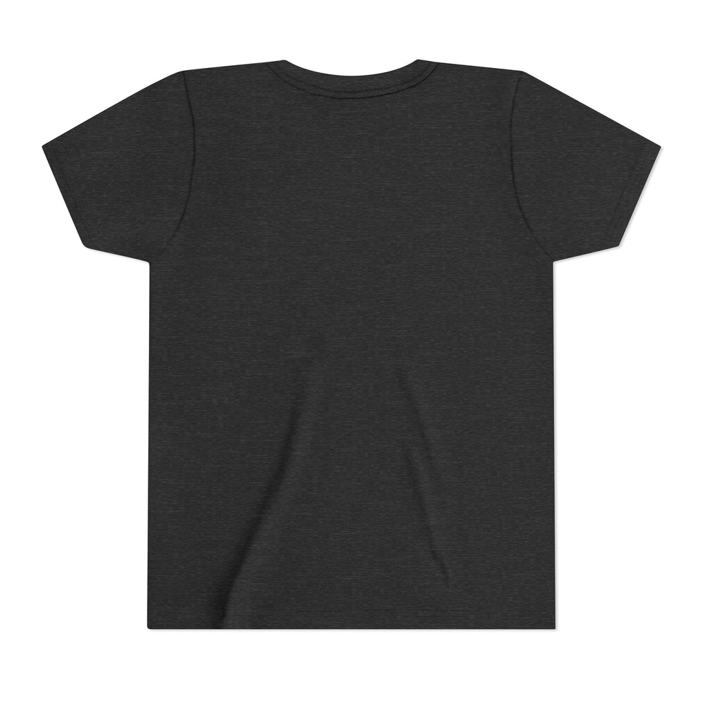 Youth Soccer Tee – Cute Cartoon Player "Ready to Score" Kids Jersey