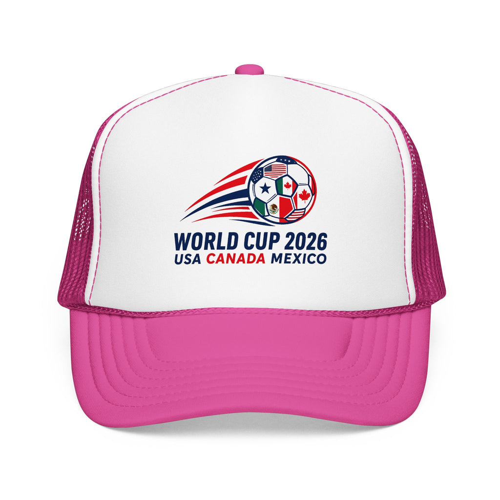 Soccer Cup 2026 Trucker Hat — USA Canada Mexico Soccer Cap