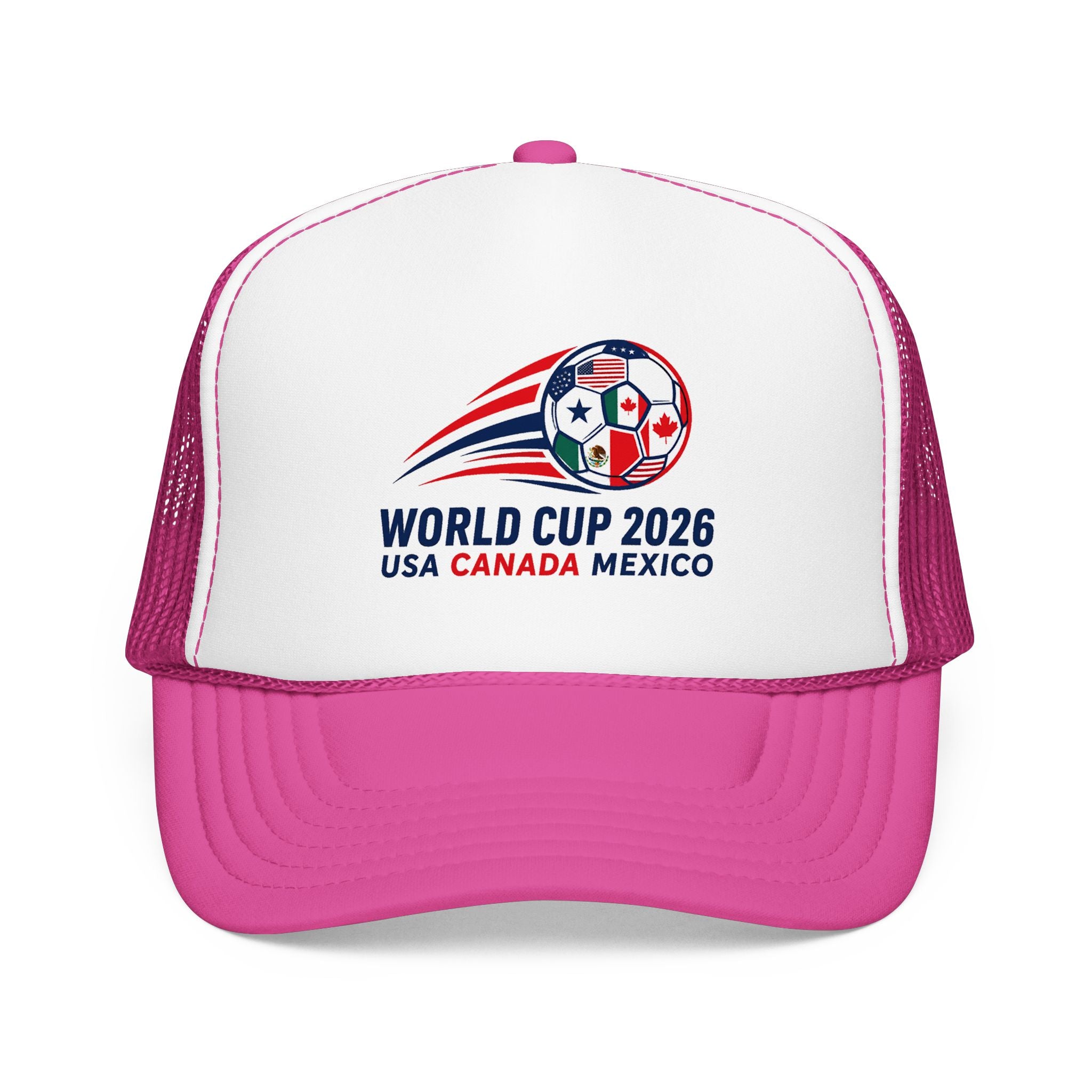 Soccer Cup 2026 Trucker Hat — USA Canada Mexico Soccer Cap