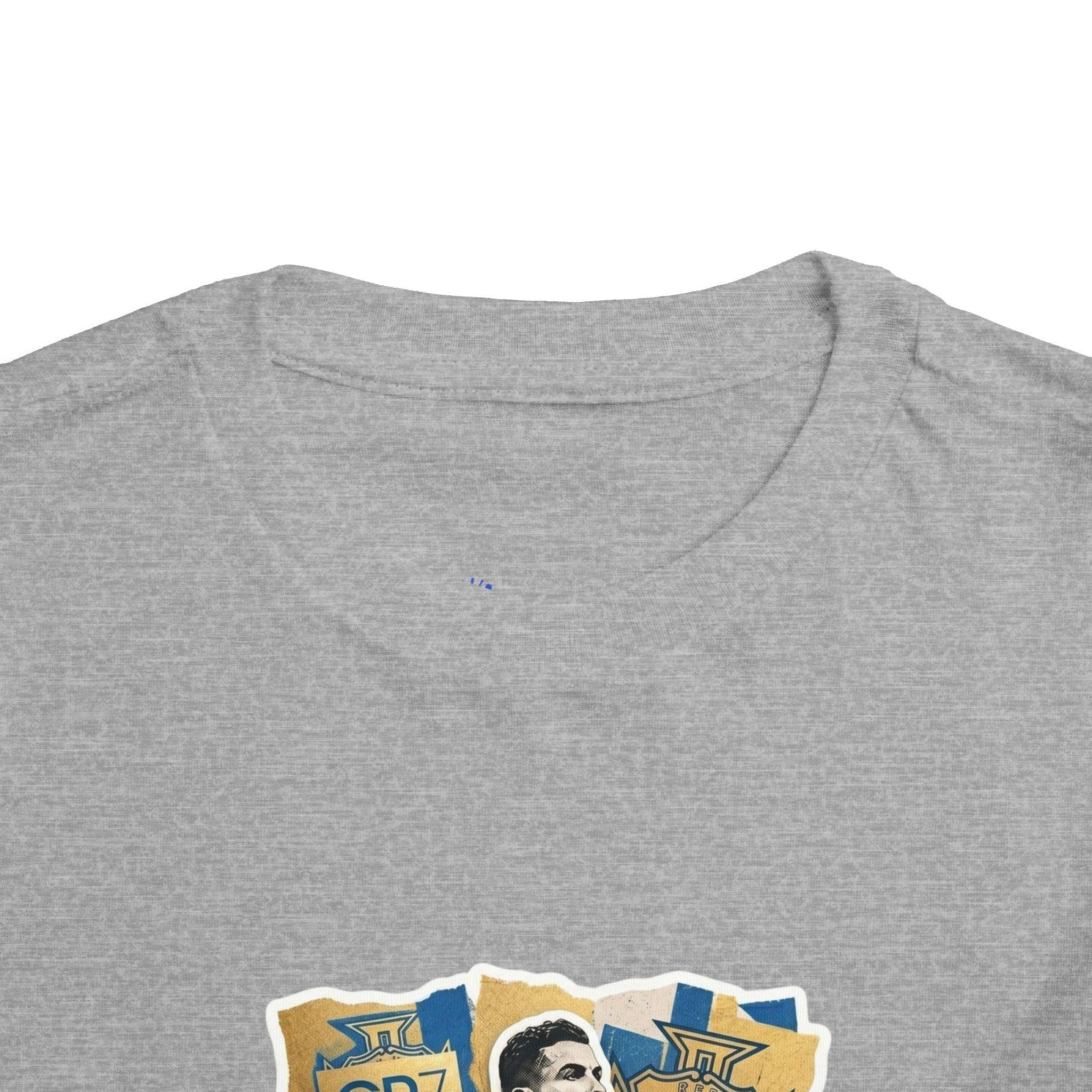 CR7 Fan Inspired Toddler Soccer T‑Shirt — Kids Football Fan Tee.
