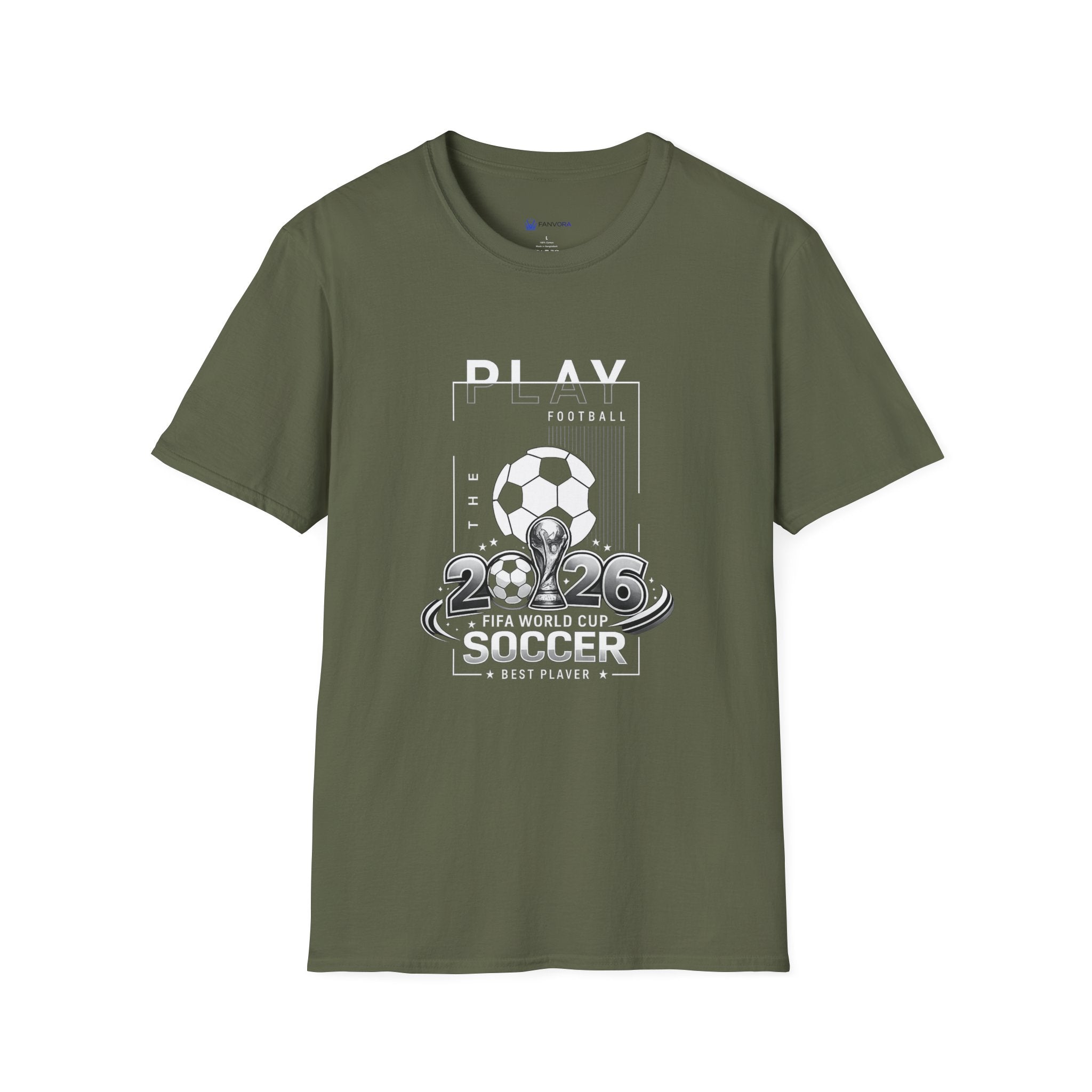 Soccer Play Football T-Shirt — simple elegant 2026 Design
