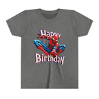 Spider Hero "Happy Birthday" Youth Tee