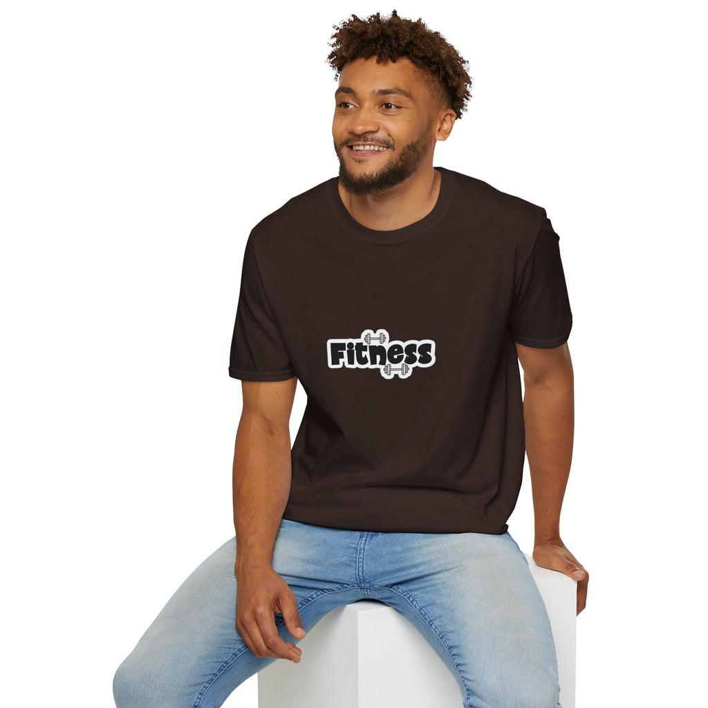 Fitness Graphic T-Shirt — Dumbbell Workout Tee for Gym Lovers