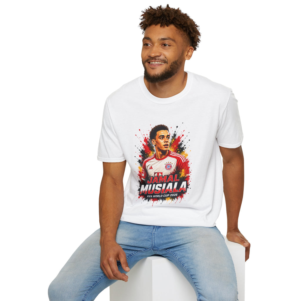 Soccer Player Jersey T-Shirt — Germany Legend Portrait Graphic Tee