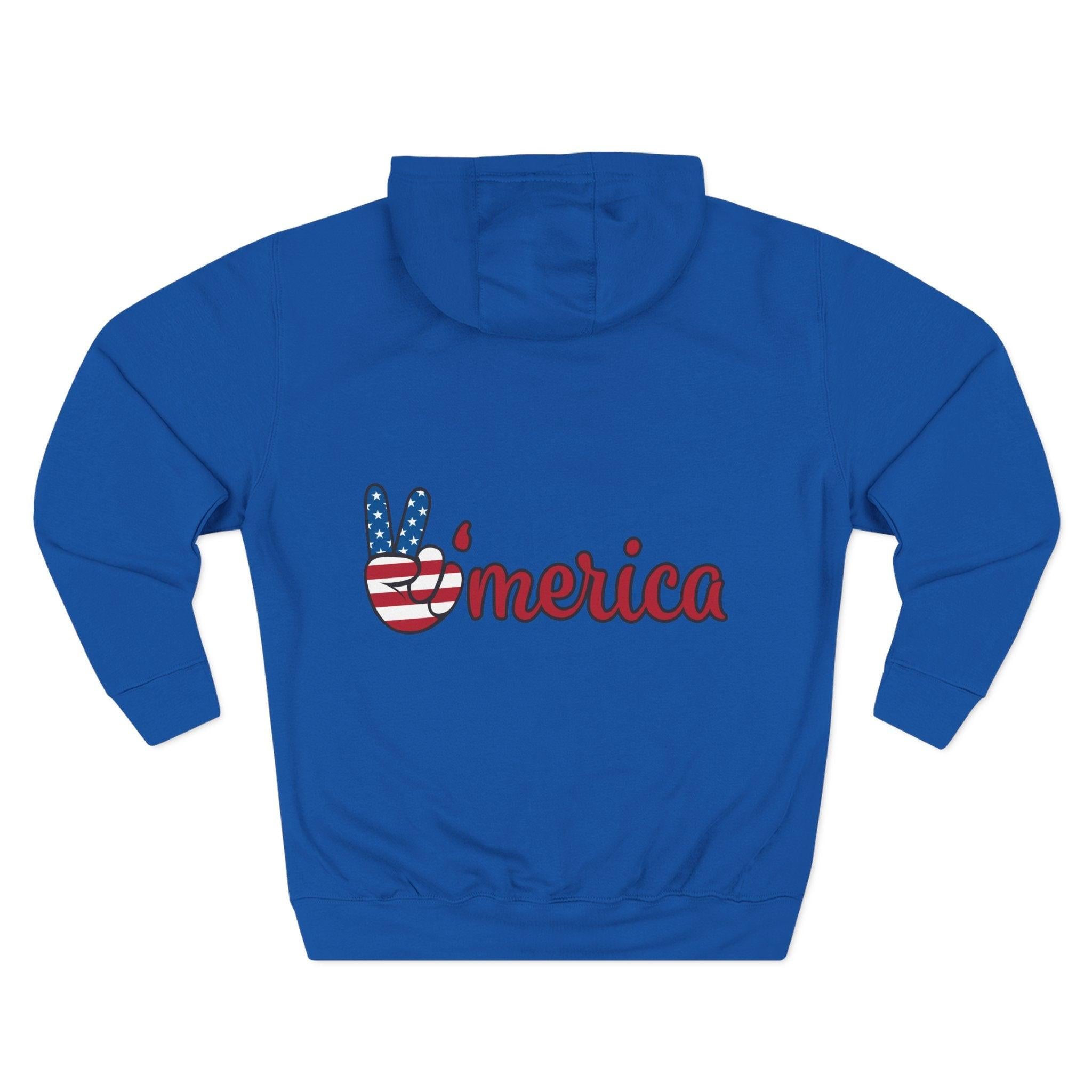 World Cup 2026 Fan Inspired - Patriot Style Fleece Hoodie.