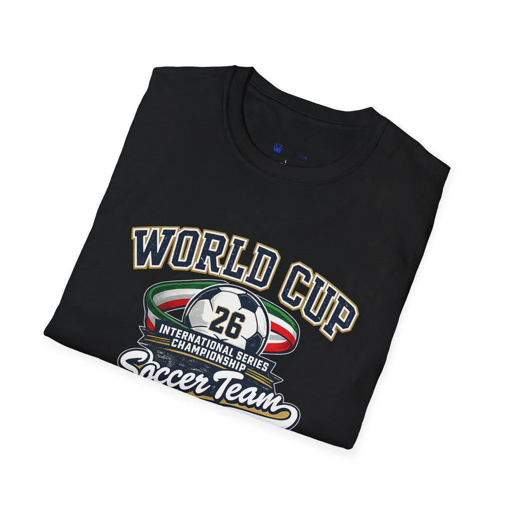 Soccer Team T‑Shirt – Vintage International Series Championship Design