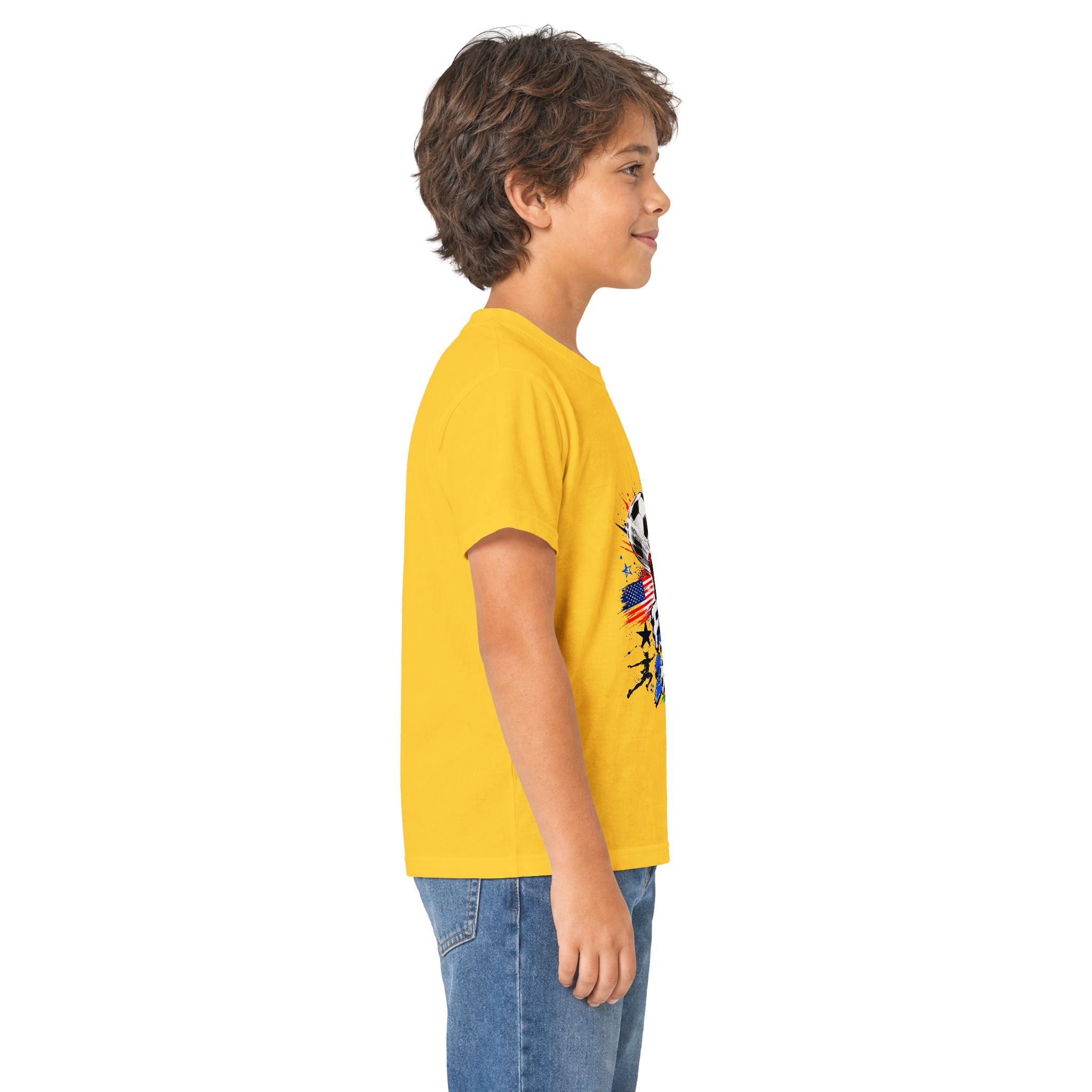 Kids Soccer  2026 Tee cartoon character