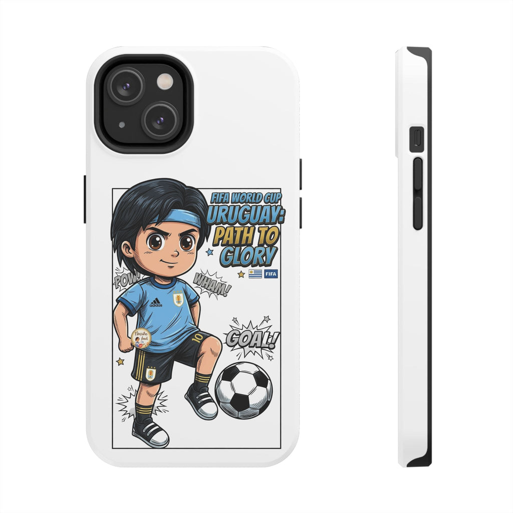 Uruguay Soccer Phone Case — Path to Glory "Goal!" Design