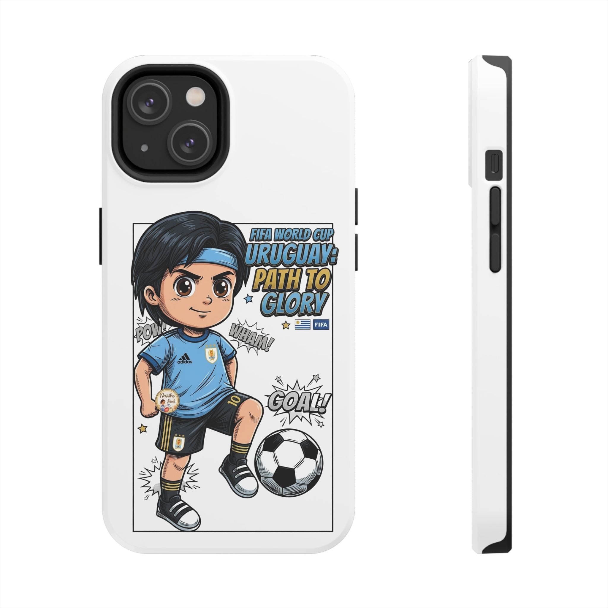 Uruguay Soccer Phone Case — Path to Glory "Goal!" Design