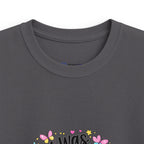 Kids Tee — ‘I Was 6 Now I’m 7’ Birthday Girl Cute Floral Design