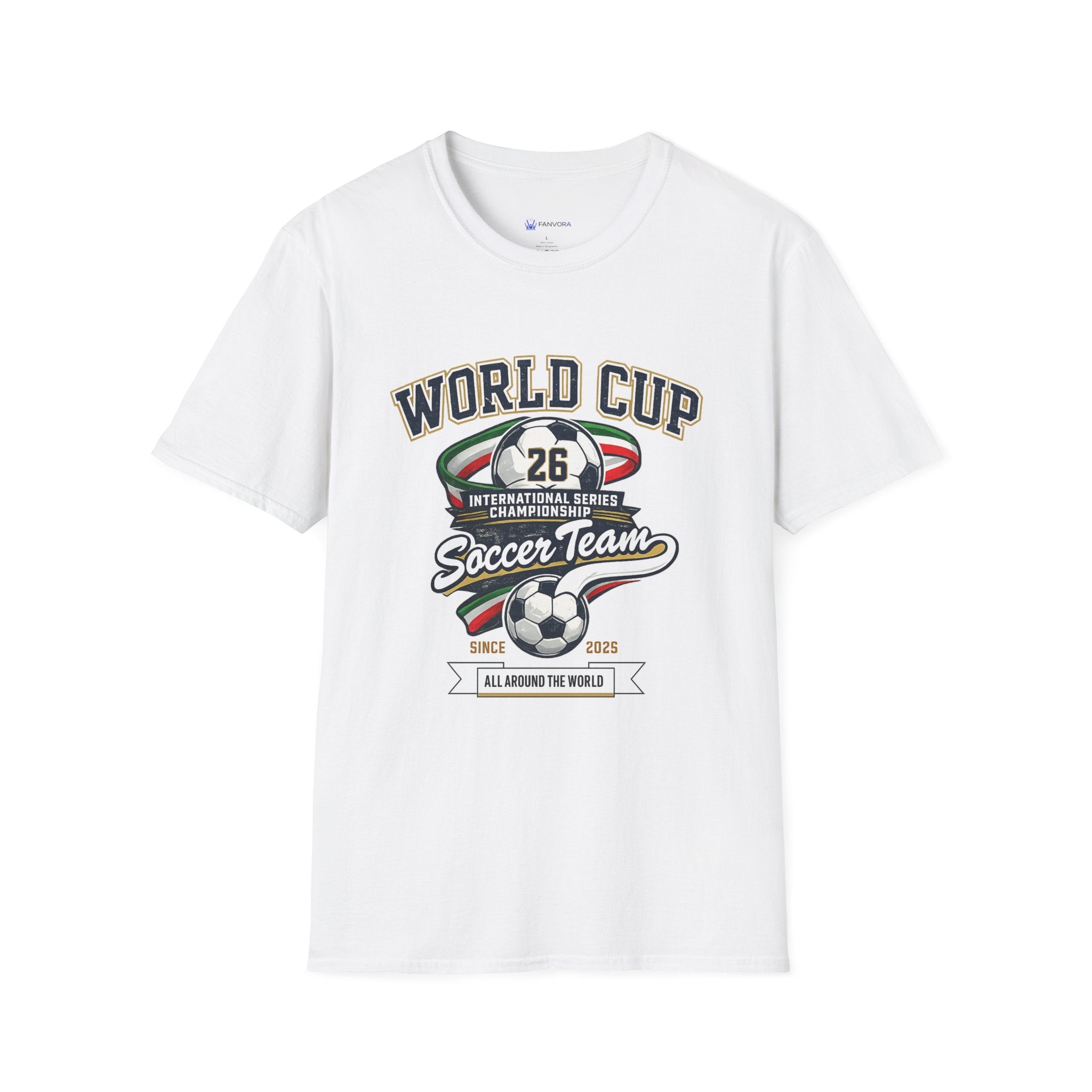 Soccer Team T‑Shirt – Vintage International Series Championship Design