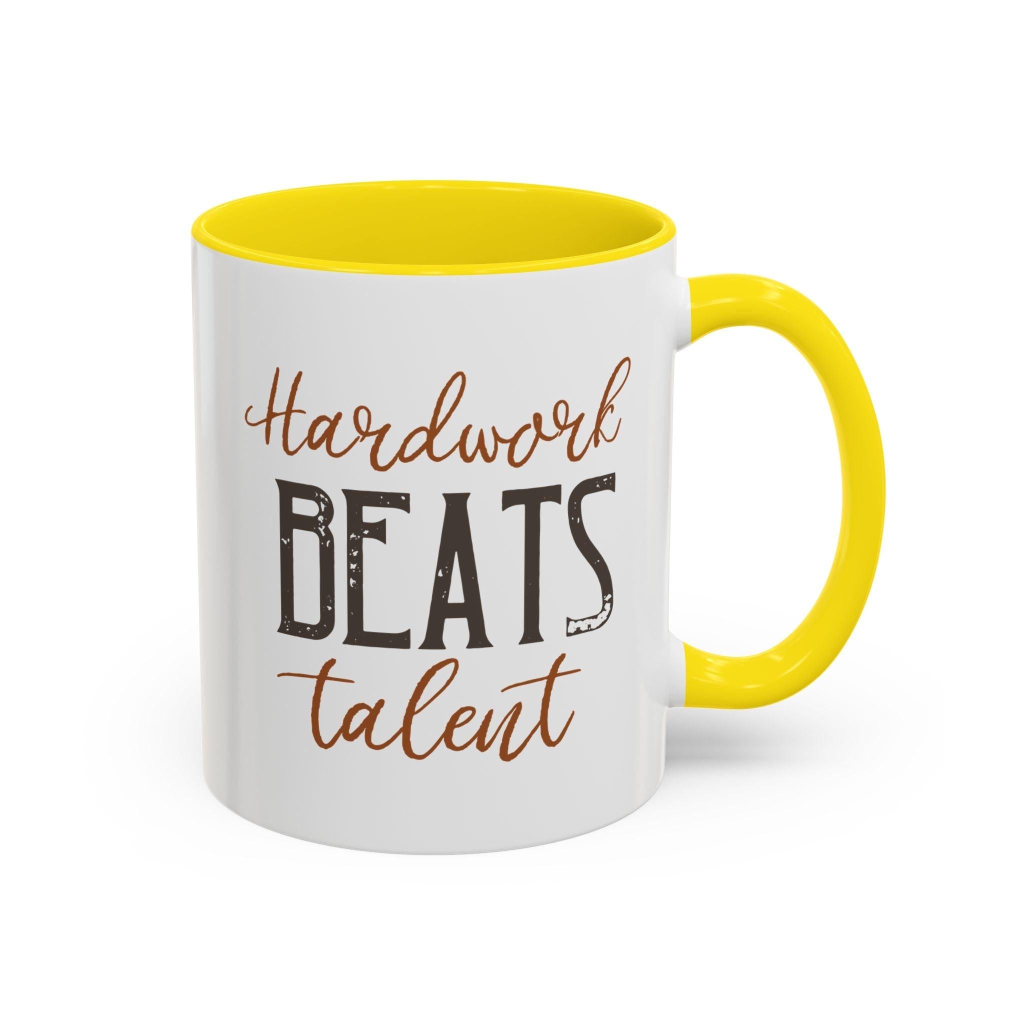 Inspirational "Creativity Never Goes Out of Style" Accent Coffee Mug (Black Handle).
